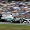 Schumacher at the German GP in Hockenheim